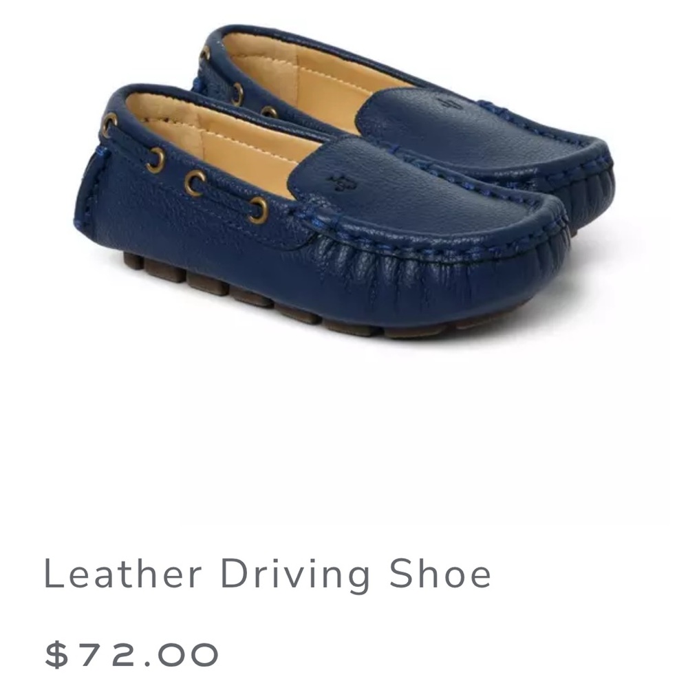 Janie and Jack Kids Navy Loafers